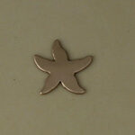 Gold Filled Starfish Stamping Blank