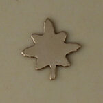 Gold Filled Leaf Stamping Blank