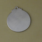 Silver Ornament Stamping Blank