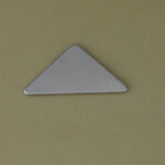 Silver Triangle Stamping Blank