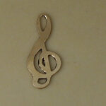 Gold Filled Music Notes Charm