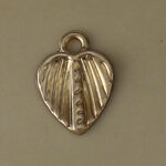 Gold Filled Design Heart Charm