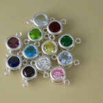 4mm Round Swarovski Crystal Link