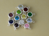 4mm Round Swarovski Crystal Link 4mm Round Swarovski Crystal Link
