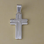 Three Crosses Charm or Pendant