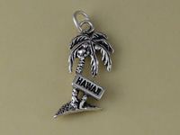 Palm Tree Hawaii Charm Palm Tree Hawaii Charm