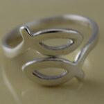 Fish Religious Adjustable Ring