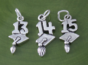 Graduation Year Cap Charm