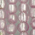 Lite Pink Lampwork Beads