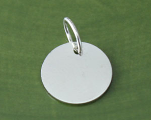 9mm Round Polished Stamping Blank