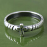 Tiny Cross Design Ring