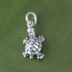 Sterling Silver Turtle Charm