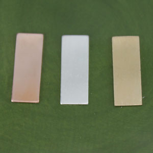 Tiny Nameplate Bar Stamping Blank