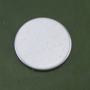 5/8 inch Round Stamping Blank