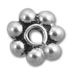 4mm Daisy Spacer 6" per Strand