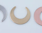 Gold Filled Moon Charm