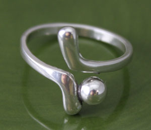 Golf with Ball Adjustable Ring