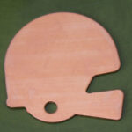 Copper Football Helmet Blank