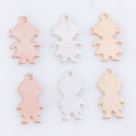 Gold Filled Girl Charm