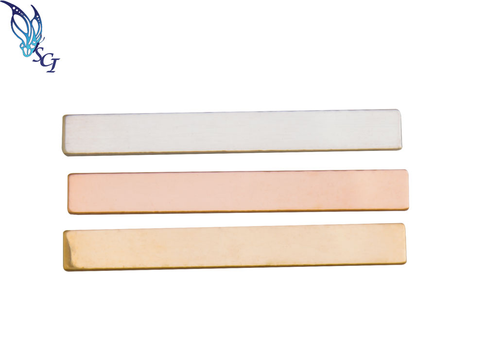 Sterling Silver Long Bar Stamping Blank Sterling Silver Long Bar Stamping Blank