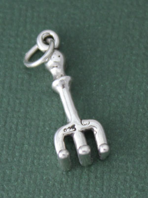 Hand Rake Charm Hand Rake Charm