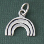 Sterling Silver Rainbow Charm