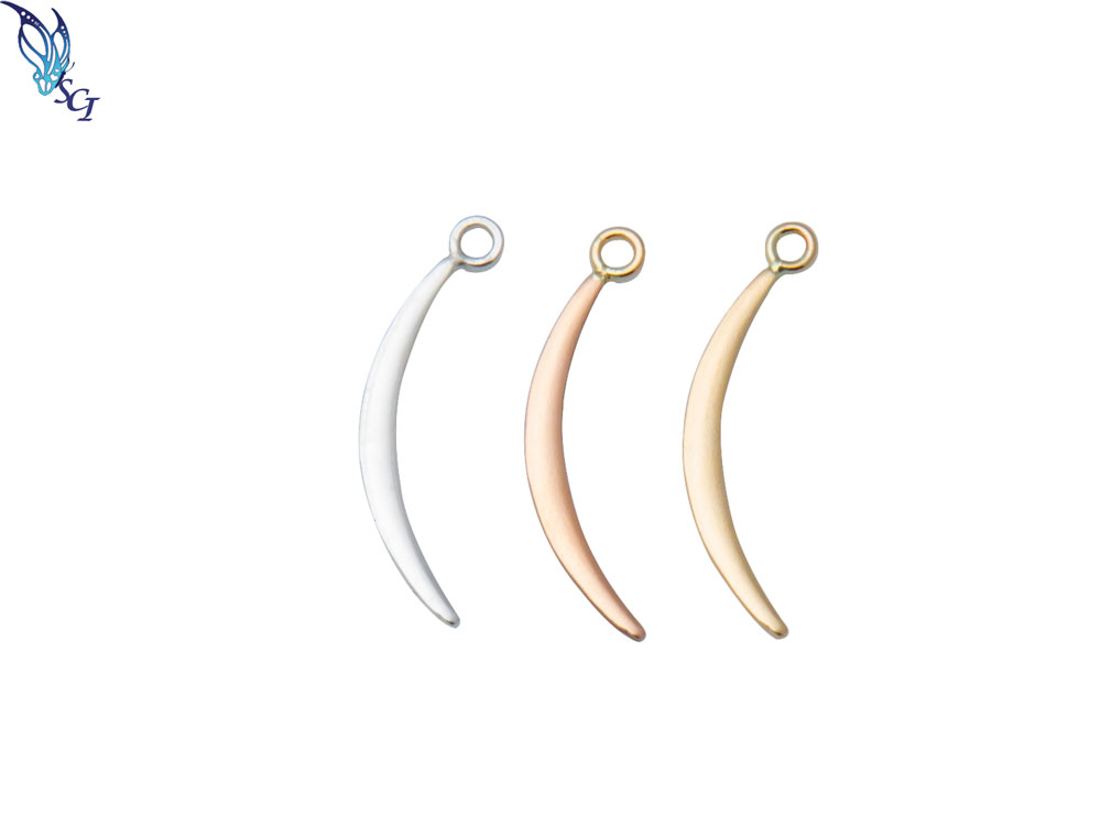 Gold Filled Tiny Moon Charm Gold Filled Tiny Moon Charm