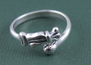 Golf Bag with Ball Adjustable Ring
