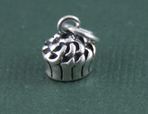 Tiny Cupcake Charm