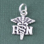 Small Registered Nurse Charm