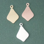 Teardrop Diamond Stamping Blank