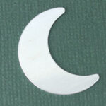 Small Crescent Moon Stamping Blank