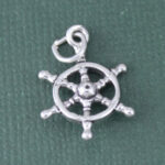 Sterling Silver Ship's Wheel