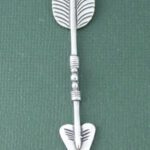 Large Design Arrow Charm Pendant