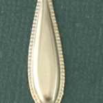 Thin Design Teardrop Charm