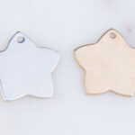 Star Flower Design Stamping Blank
