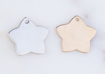 Star Flower Design Stamping Blank