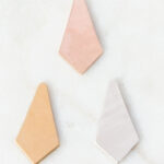 Gold Filled Diamond Shape Tear Drop Stamping Blank