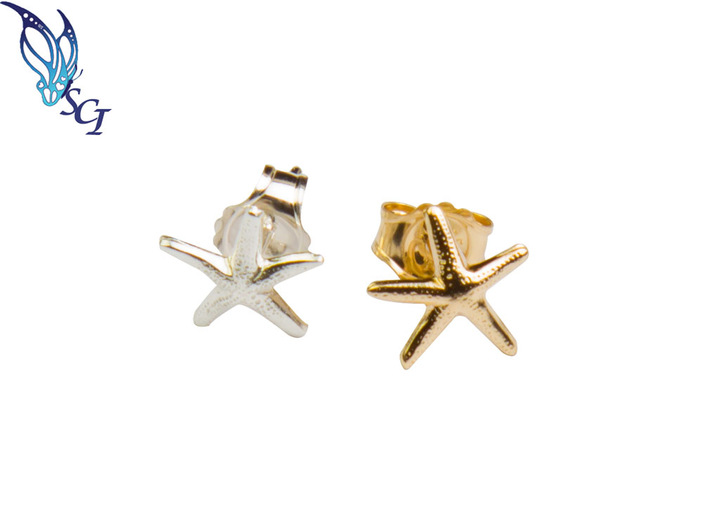 Gold Filled Starfish Post Earrings Gold Filled Starfish Post Earrings