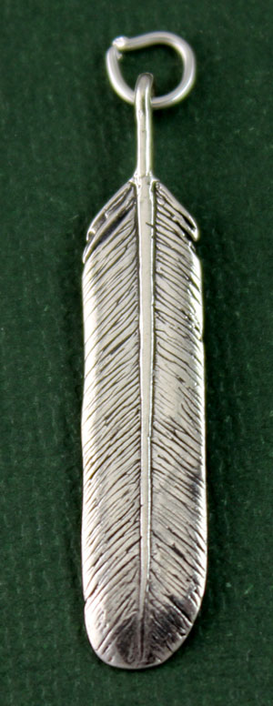 Feather Charm Pendant