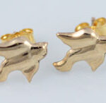Gold Filled Dove Post Earrings