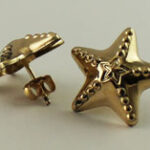 Gold Filled Starfish Stud Earrings