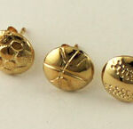 Gold Filled Sports Earrings