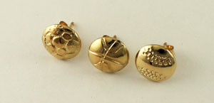 Gold Filled Sports Earrings