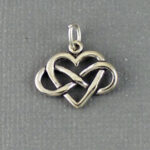 Infinity Heart Charm