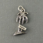 Palm Tree with Florida Sign Charm
