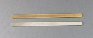 3.25" Rectangular Long Bar Stamping Blank