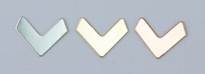 Small Cheveron Stamping Blank