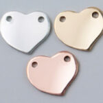 Small Heart w/ Two Holes Heart