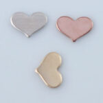 Mini Initial Heart Tag